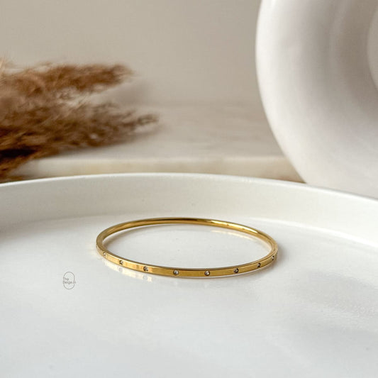 Tira Round Baby Bangle