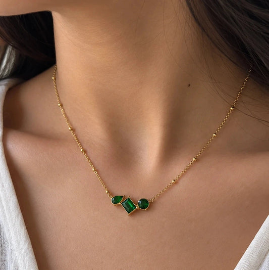 Shape String Necklace