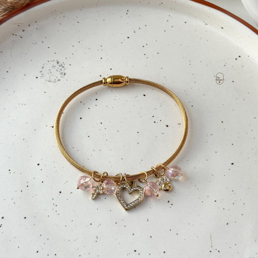 Heart Charm Band