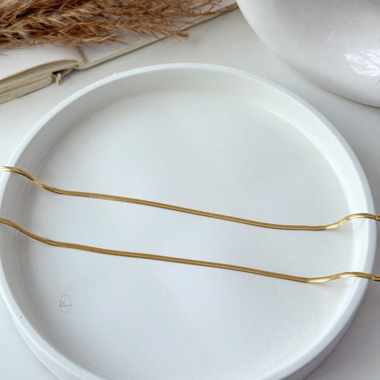 Thin Snake Anklet