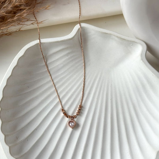 Heart Stone Necklace