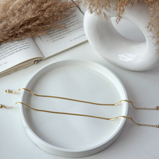 Thin Snake Anklet