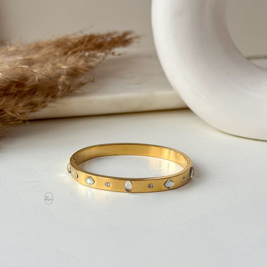 Rain- drop Baby Bangle