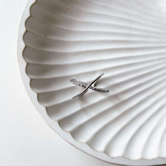 Silver cross- adjustable