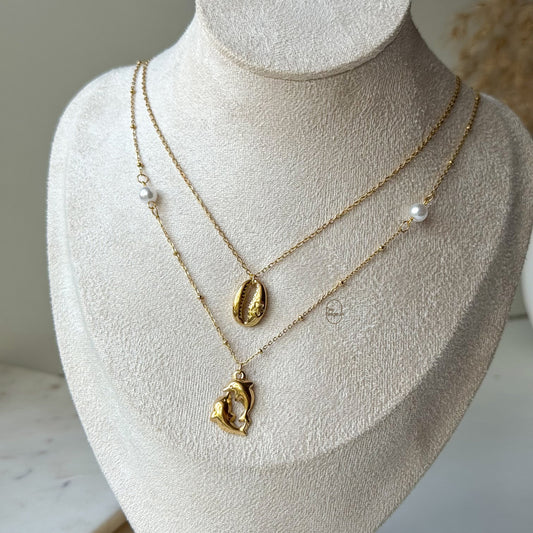 Shell Heire Double Layer