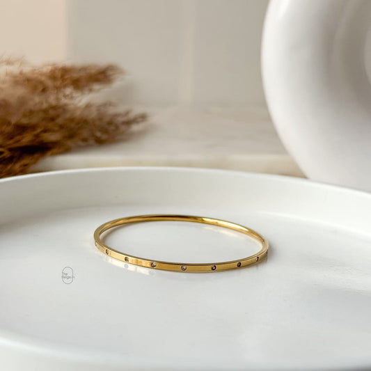 Tira Round Baby Bangle