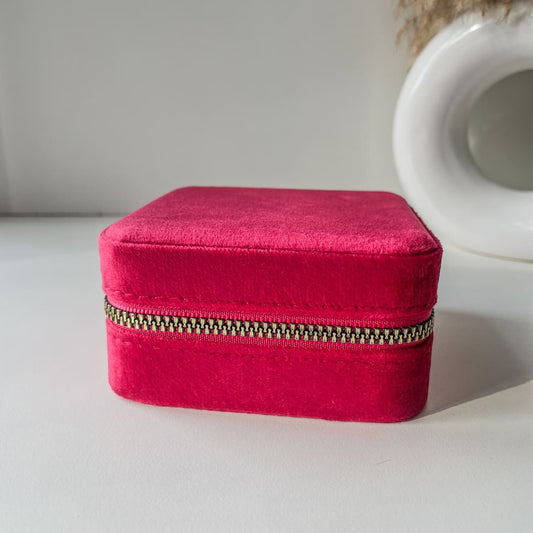 Raspberry- pink Velvet