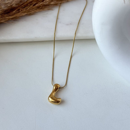 Bubble Letter Necklaces