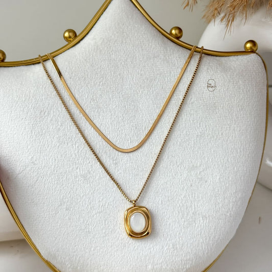 Behra Double Layer Necklace