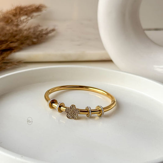 Mia Flower Baby Bangle
