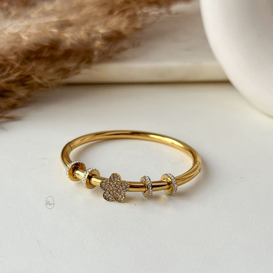 Mia Flower Baby Bangle