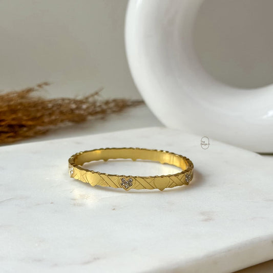 Lera Heart Baby Bangle