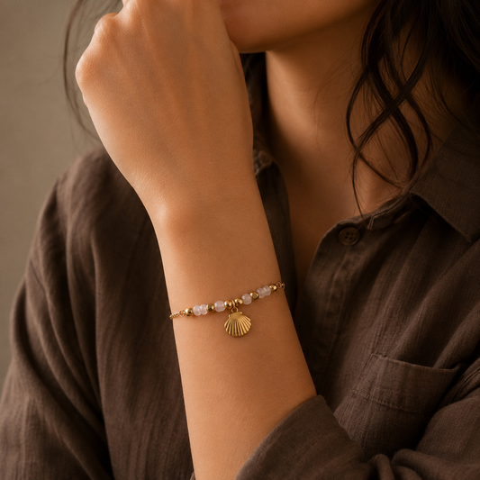 Pink Shell Bracelet