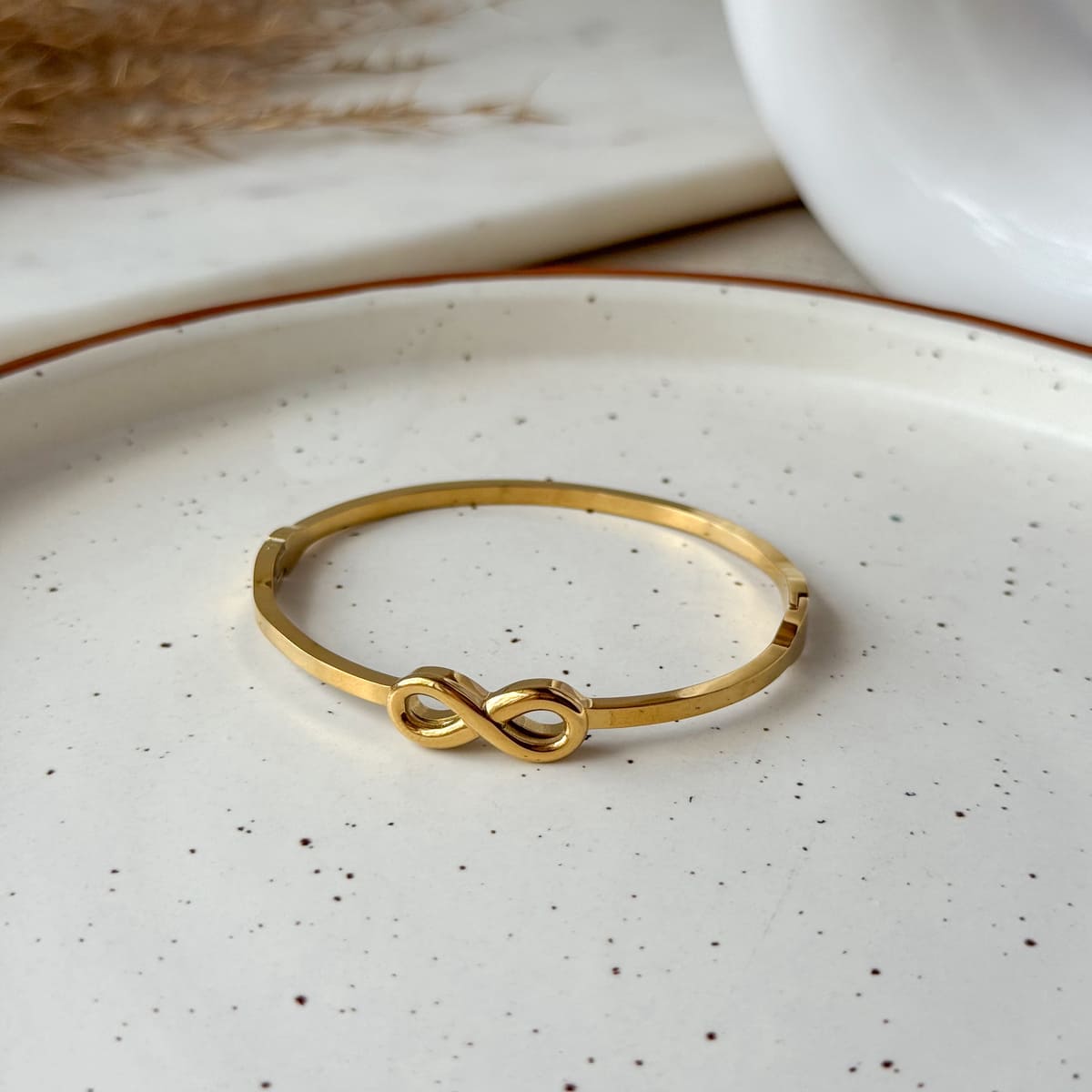 Infinity Plane Baby Bangle – Thebeige.in
