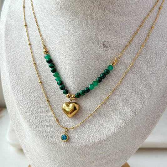Forest Layered Heart