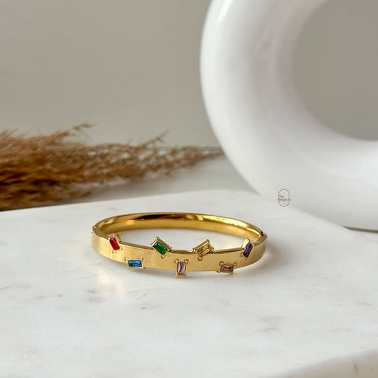 Seira Multi Stone Baby Bangle