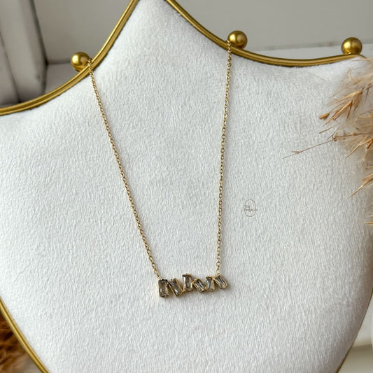 Taupe Dancing Necklace