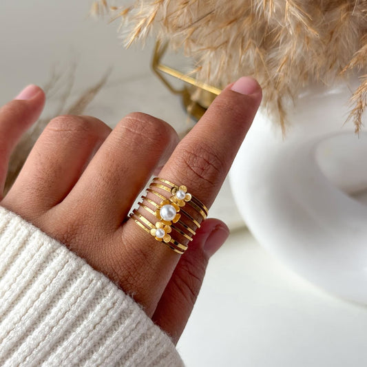 Flower Pearl Adjustable