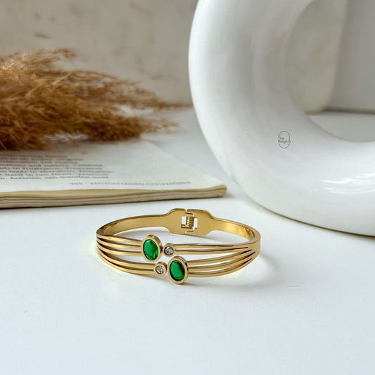 Luth Green Front Openable Baby Bangle