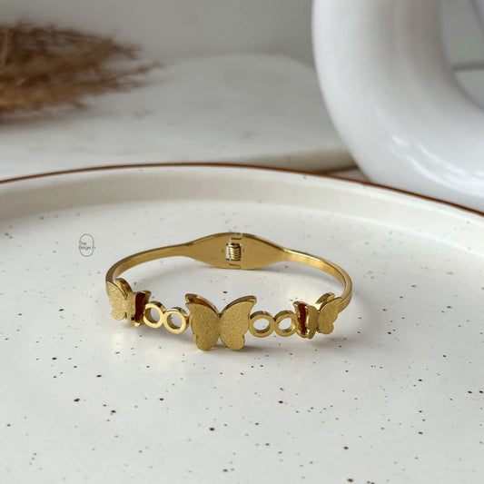 Butterfly Bellein Front Openable Band