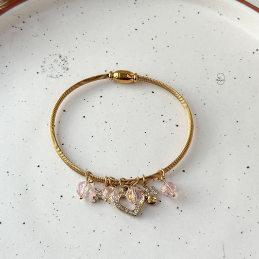 Heart Charm Band