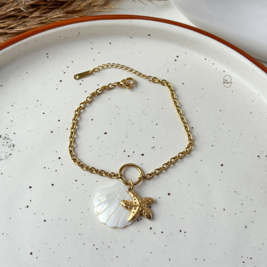White Shell Bracelet