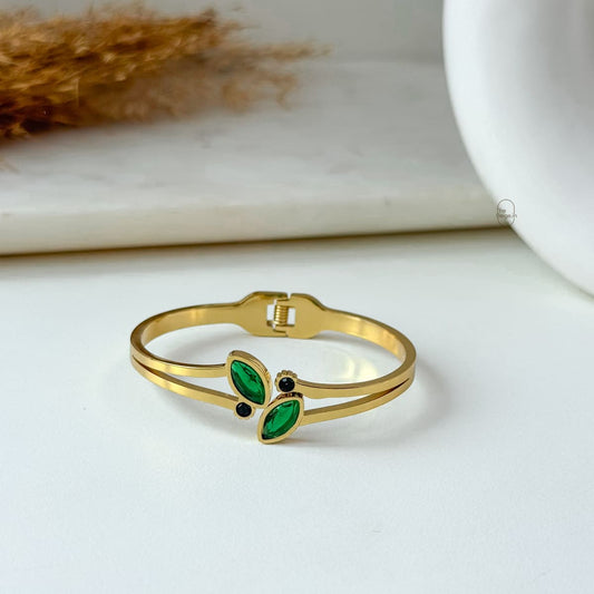 Millenore Green Front Openable Baby Bangle