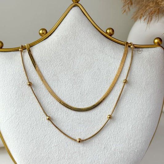 Fetha Layered Necklace